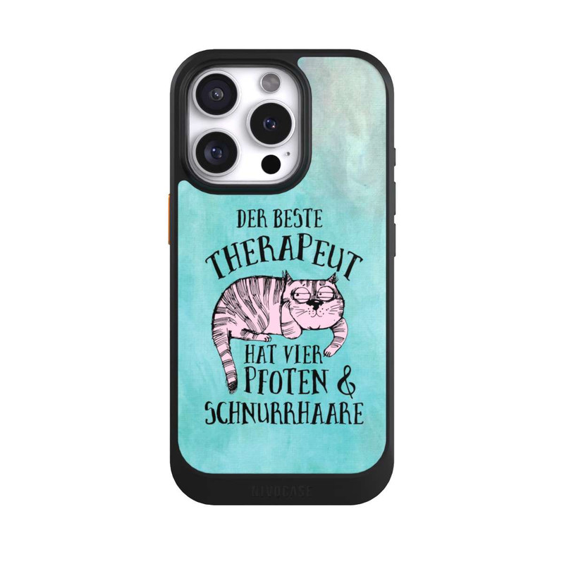 iPhone 16 Pro NIVOcore Katze Therapeut