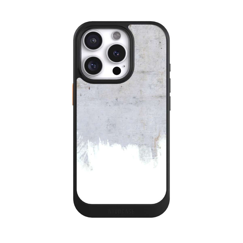 iPhone 16 Pro NIVOcore Farbe auf Rohbeton