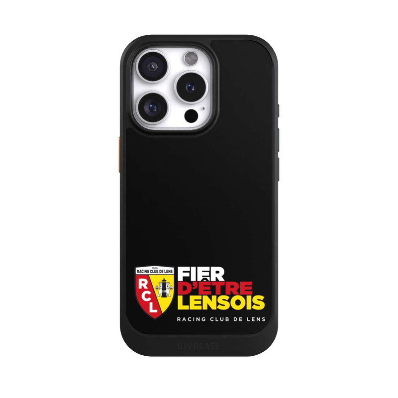 iPhone 16 Pro NIVOcore Logo RCL en bas Noir