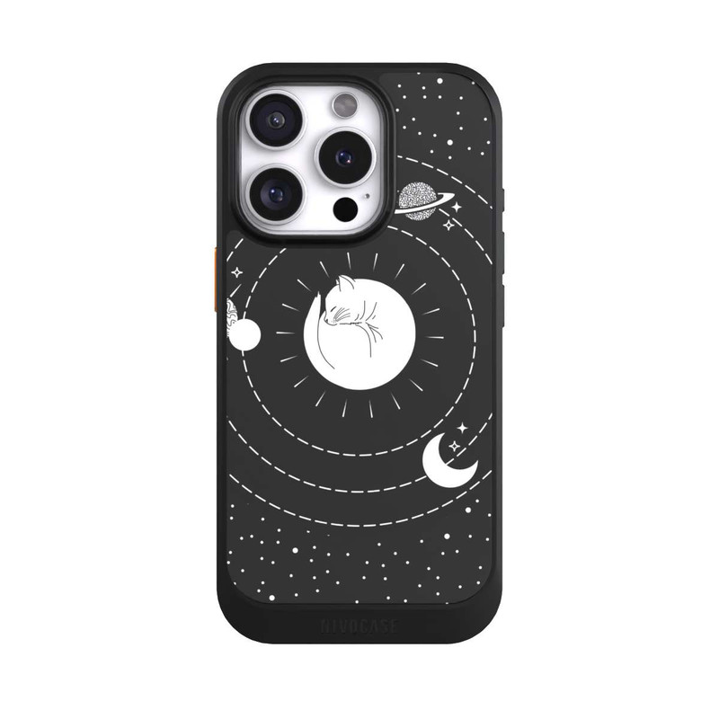 iPhone 16 Pro NIVOcore Chat et Lune