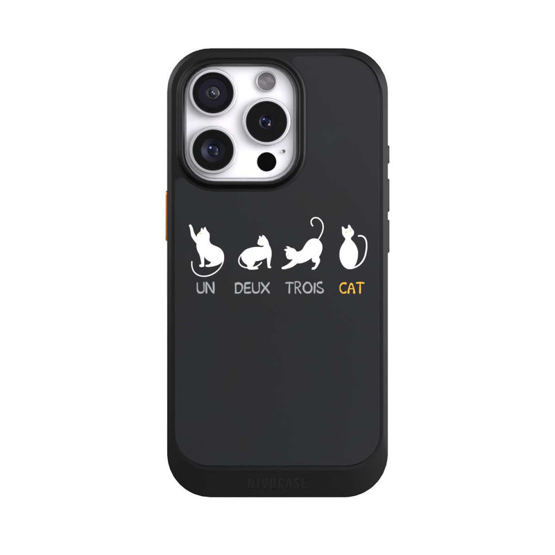 iPhone 16 Pro NIVOcore Un Deux Trois Cat