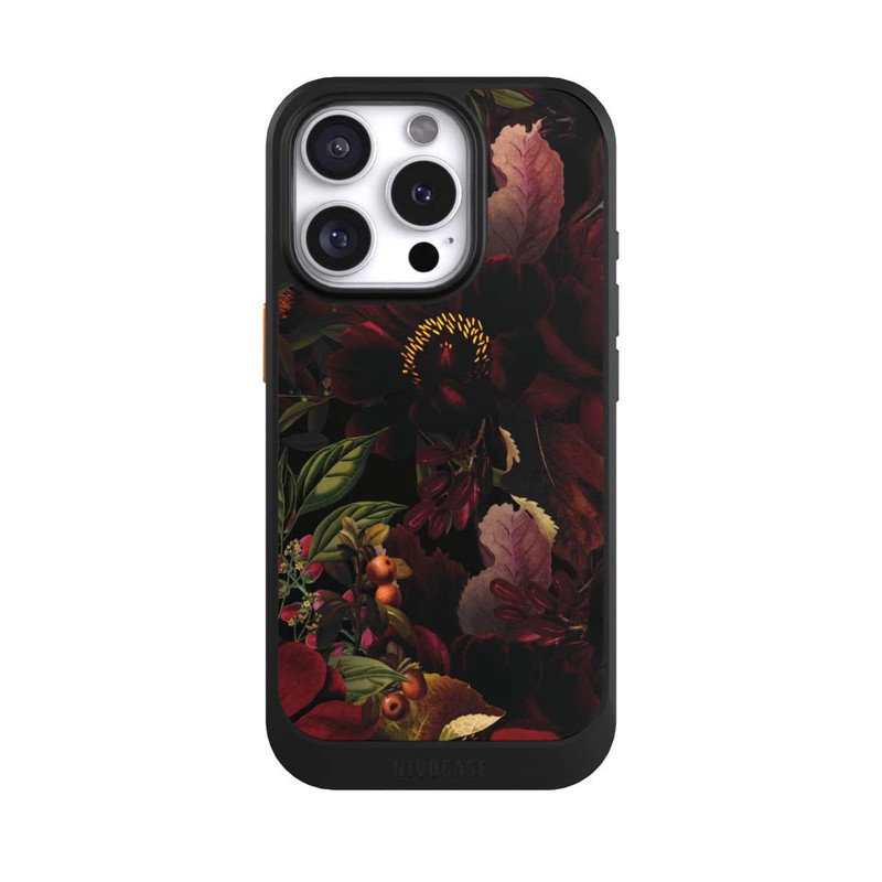 iPhone 16 Pro NIVOcore Champ de Fleurs Foncé