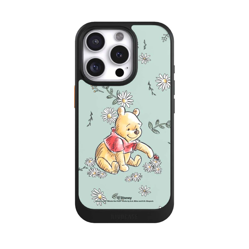 iPhone 16 Pro NIVOcore Winnie Puuh Gänseblümchen und Käfer Liebe