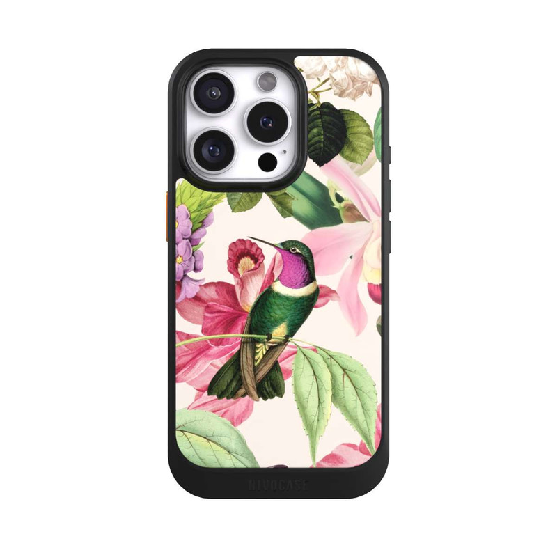iPhone 16 Pro NIVOcore Kolibris und Rosen