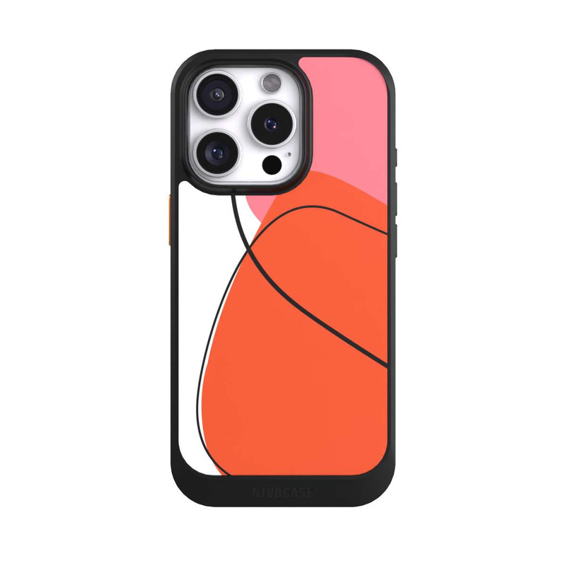 iPhone 16 Pro NIVOcore Mon art orange