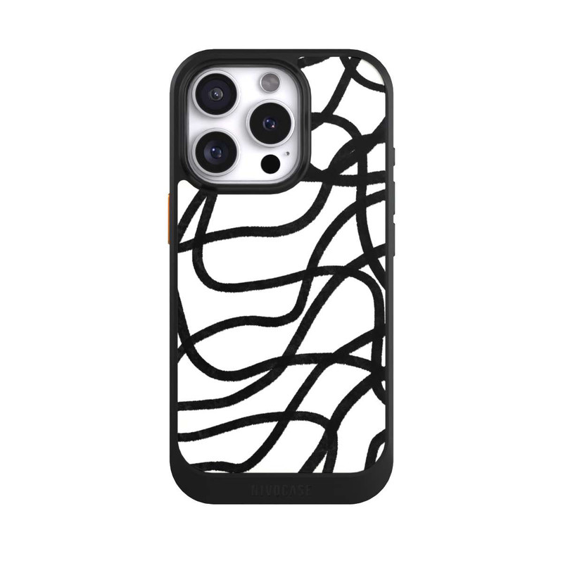 iPhone 16 Pro NIVOcore Black Lines