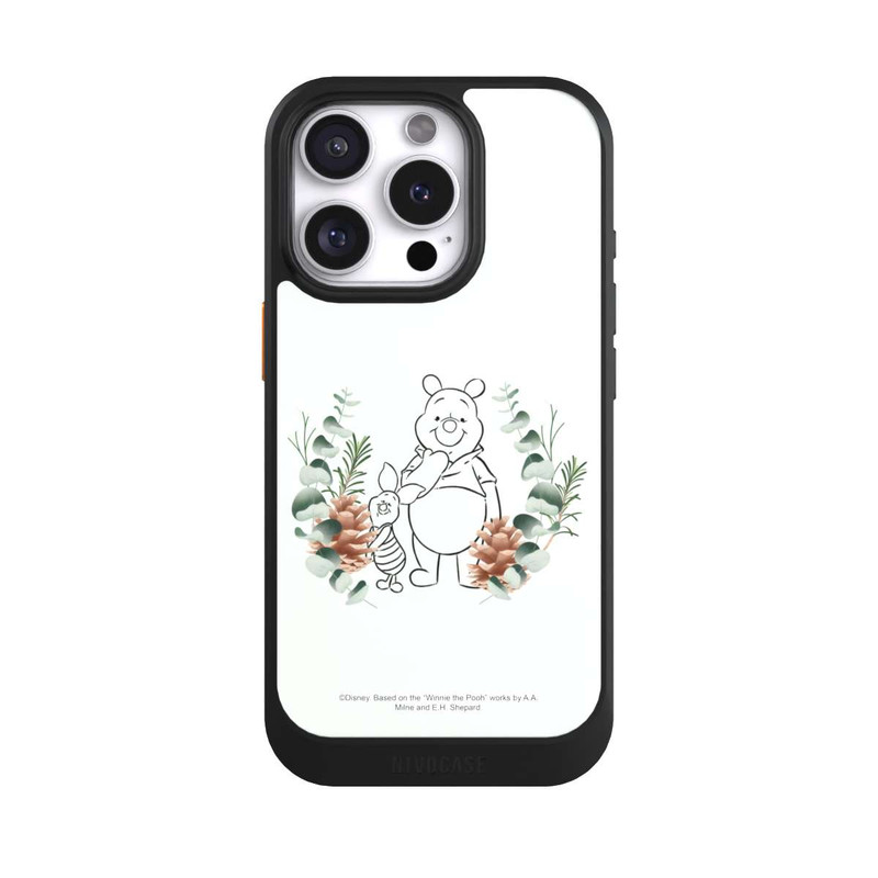 iPhone 16 Pro NIVOcore Grüne Liebe Puuh und Ferkel