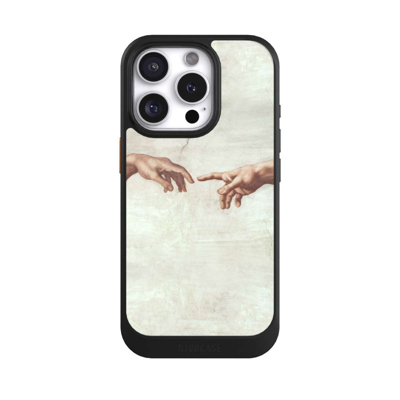 iPhone 16 Pro NIVOcore La Création d'Adam - Michel-Ange