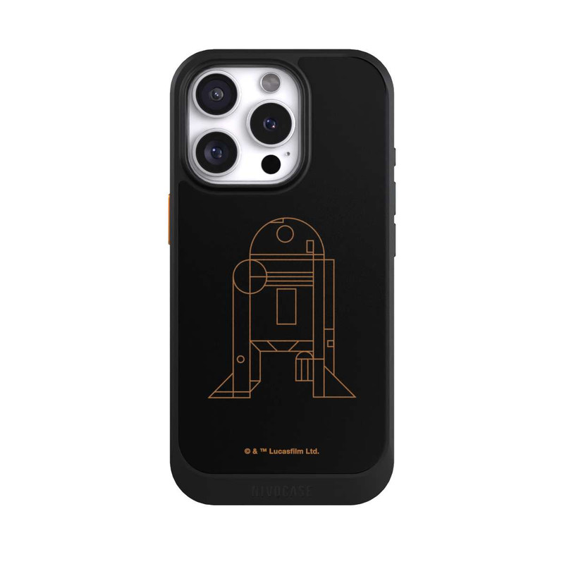 iPhone 16 Pro NIVOcore R2D2 Line Art