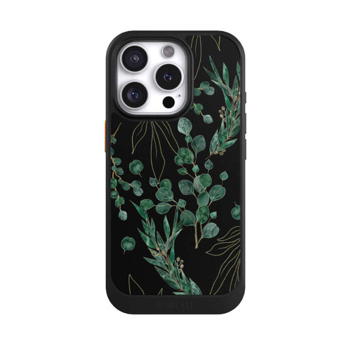 Apple iPhone 16 Pro NIVOcore Eukalyptusblätter schwarz