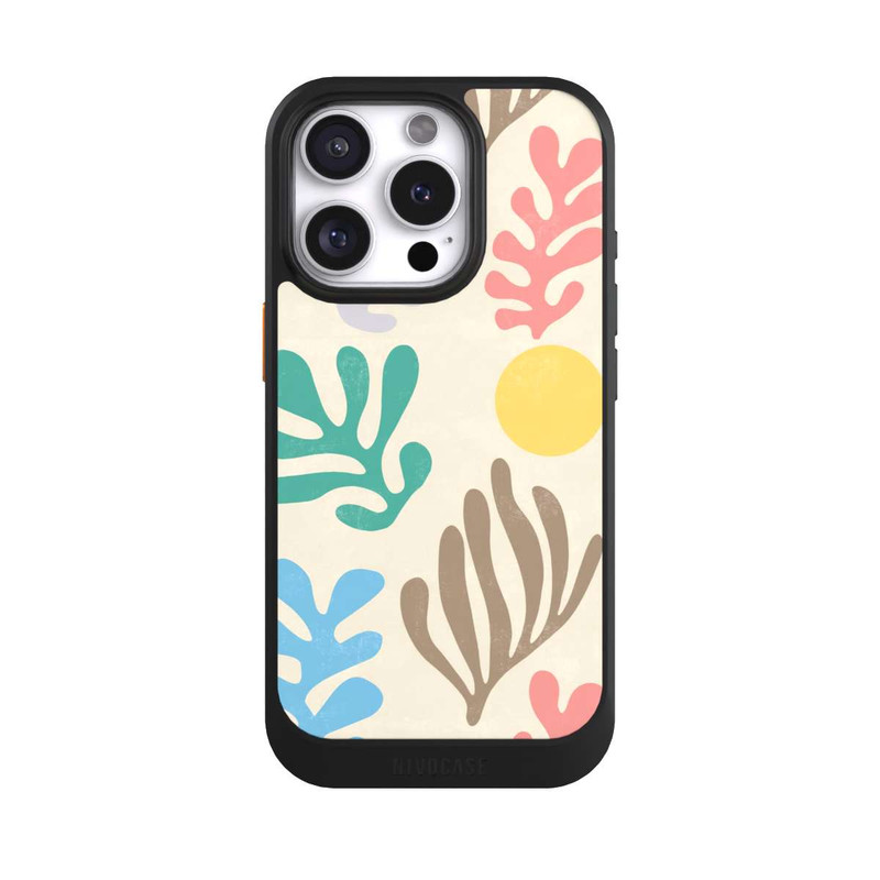 iPhone 16 Pro NIVOcore Blätter im modernen Matisse-Stil