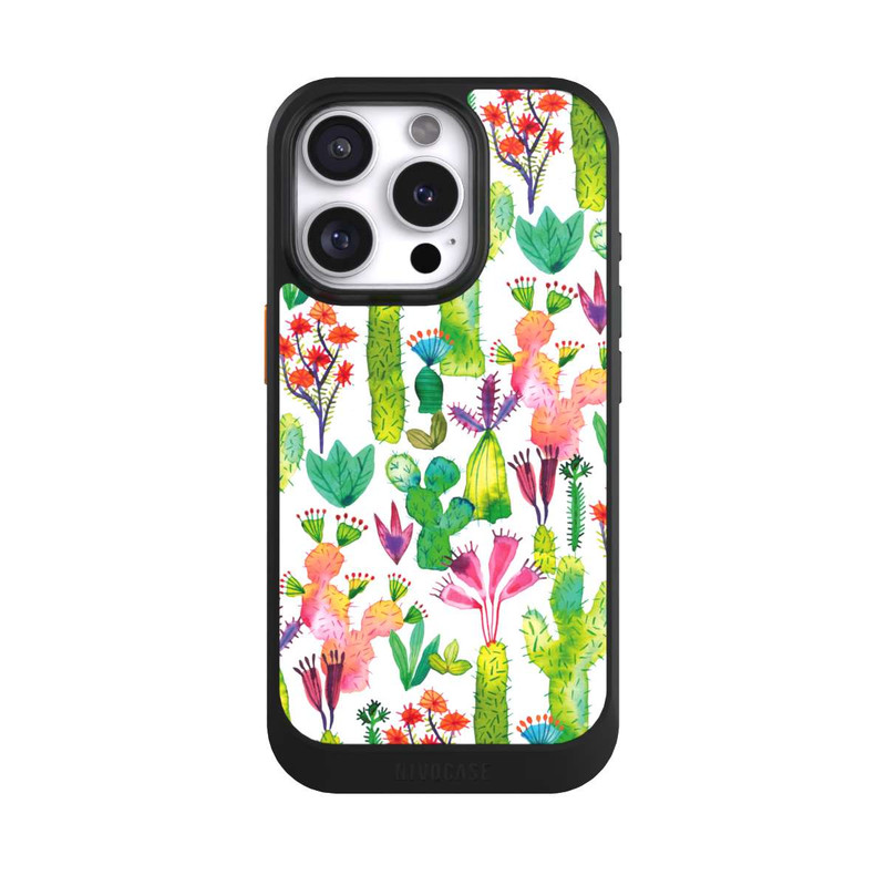 iPhone 16 Pro NIVOcore Jardin de plantes succulentes de cactus