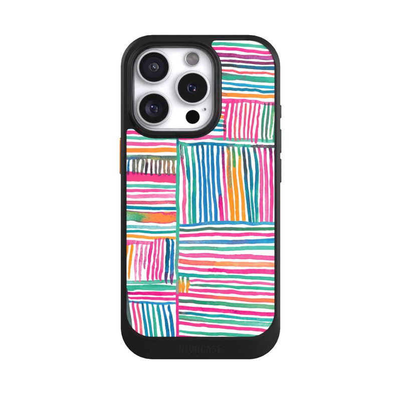 iPhone 16 Pro NIVOcore Watercolor Relaxing Lines