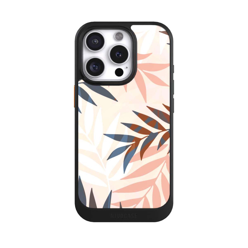 iPhone 16 Pro NIVOcore Thème Pastel Palms