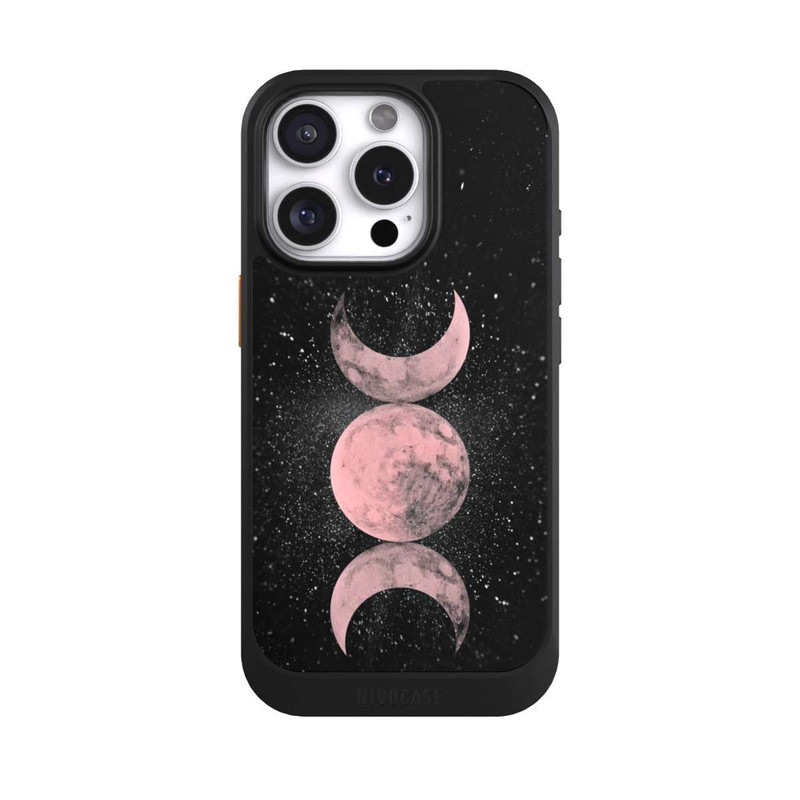 iPhone 16 Pro NIVOcore Symbole de la lune rose