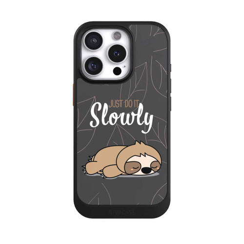 Apple iPhone 16 Pro NIVOcore Just Do It Slowly Sloth Grey
