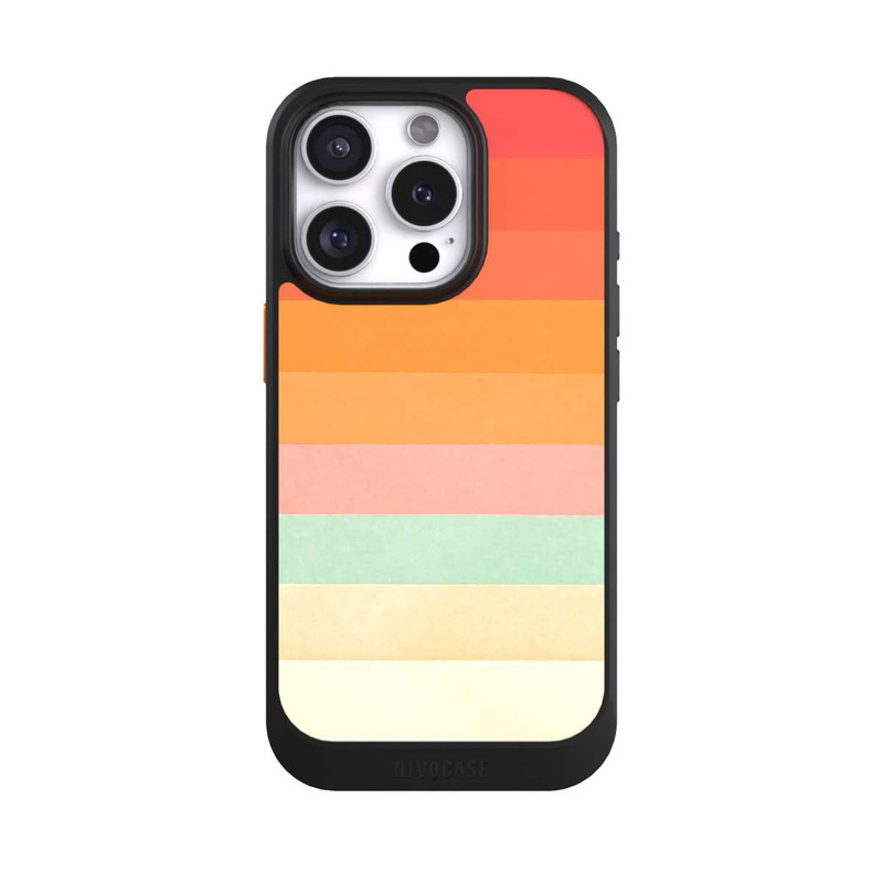 iPhone 16 Pro NIVOcore Regenbogen Chevrons II