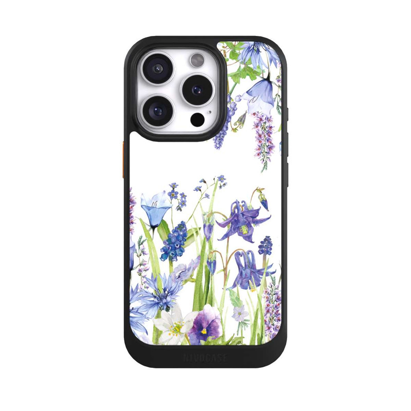 iPhone 16 Pro NIVOcore Blumenwiese Lavendel
