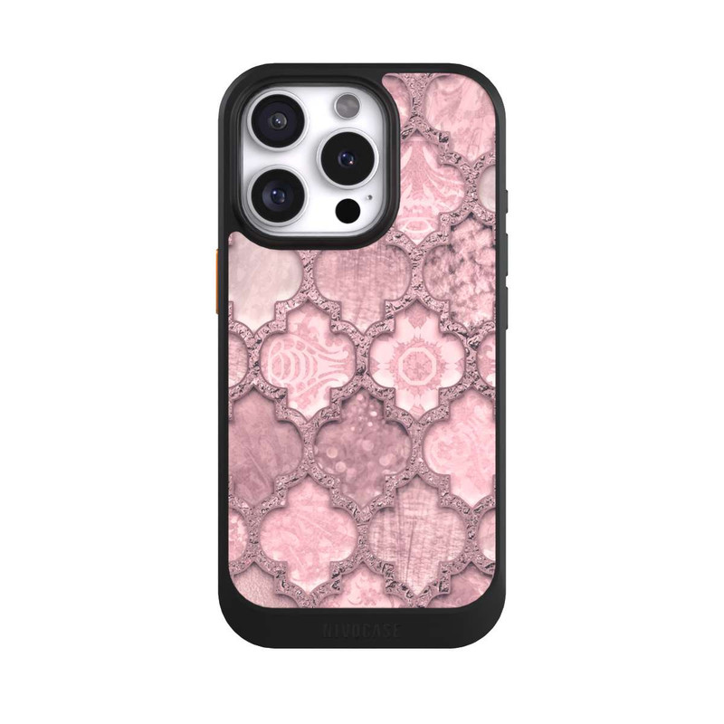 iPhone 16 Pro NIVOcore Morocco Tile Pink