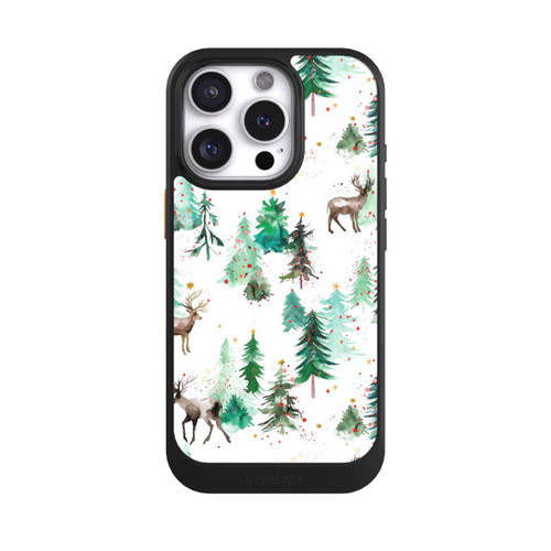 Apple iPhone 16 Pro NIVOcore Deers and Winter Xmas Trees