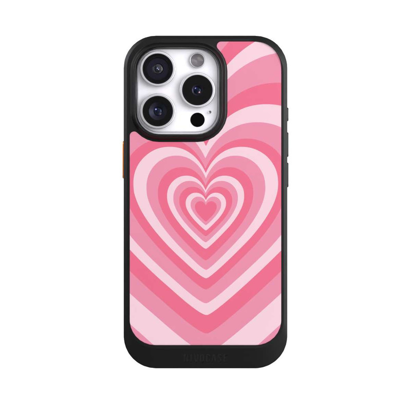 iPhone 16 Pro NIVOcore Beating Comic Heart Rose