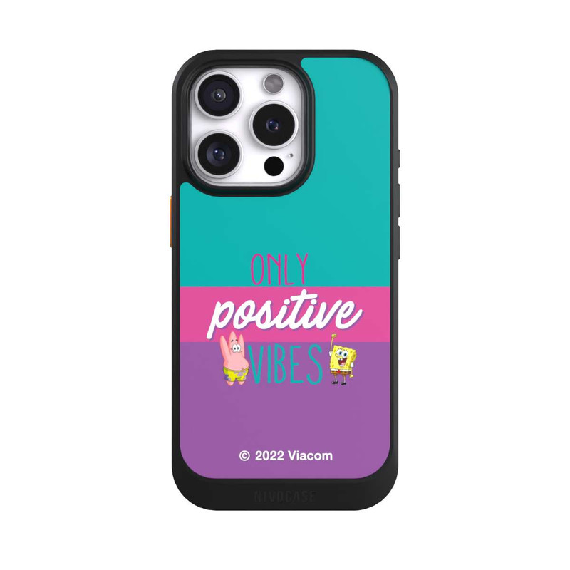 iPhone 16 Pro NIVOcore  Spongebob - Only Positive Vibes