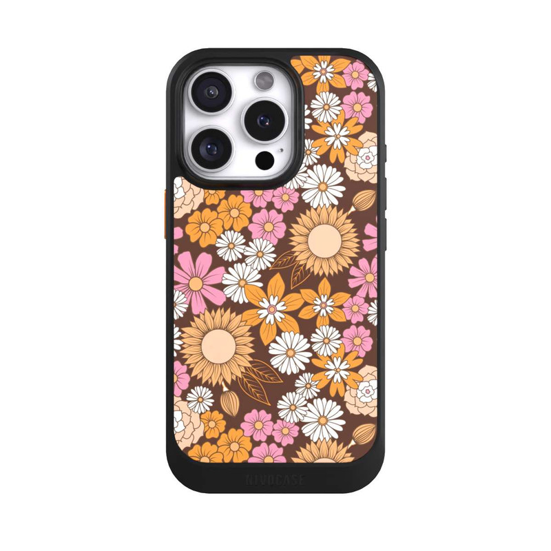 iPhone 16 Pro NIVOcore Fleurs Bohémienne Vintage