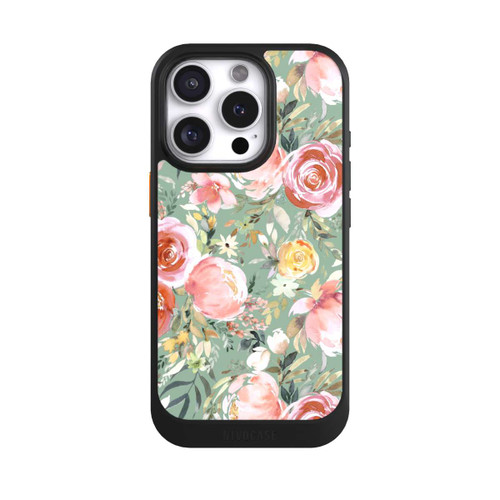 Apple iPhone 16 Pro NIVOcore Bouquet de Pivoines Pastelles