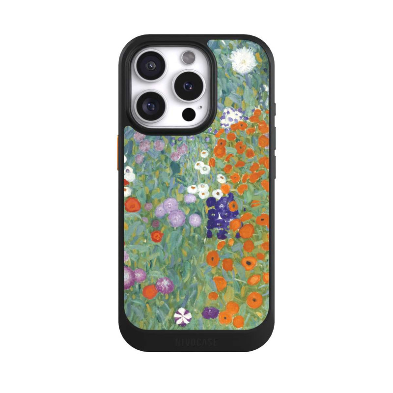 iPhone 16 Pro NIVOcore Jardin en Fleur - Gustav Klimt