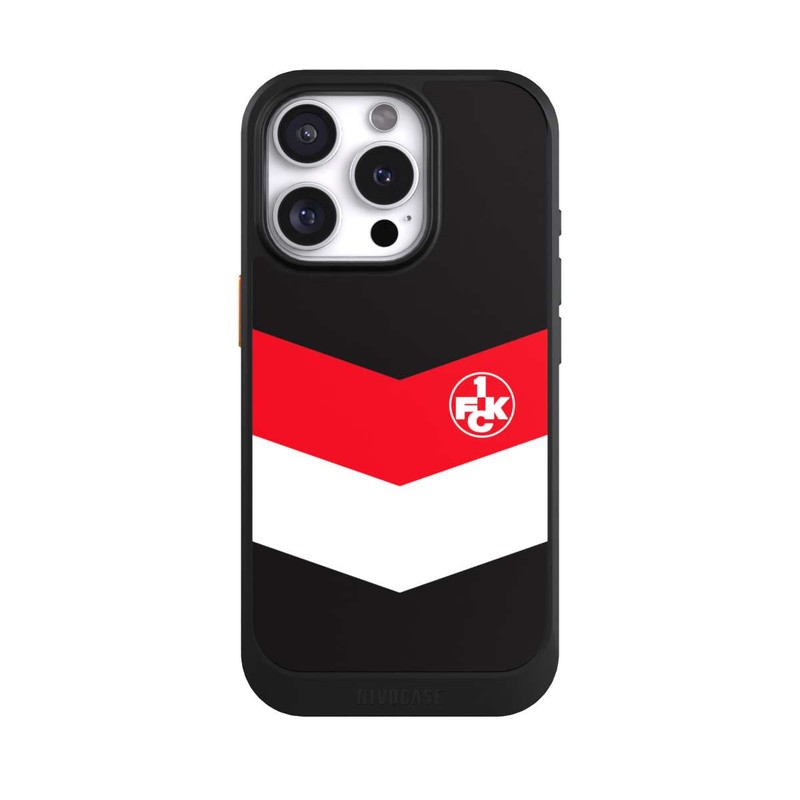 iPhone 16 Pro NIVOcore 1.FCK Blockstreifen Design