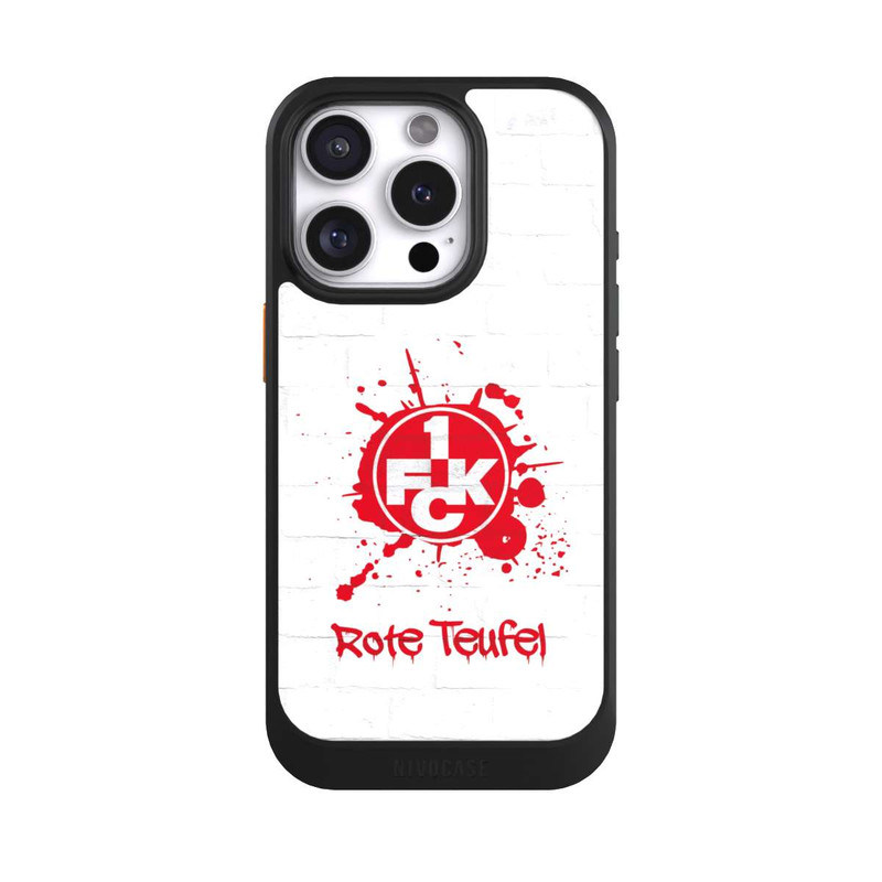 iPhone 16 Pro NIVOcore Rote Teufel Splash