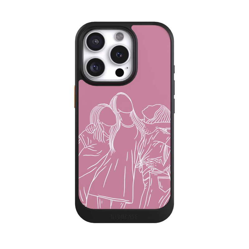 iPhone 16 Pro NIVOcore Girlfriends Line Art
