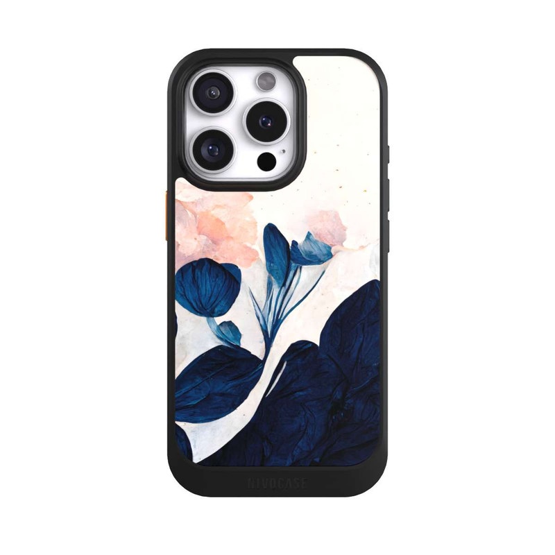 iPhone 16 Pro NIVOcore Tulipes bleues