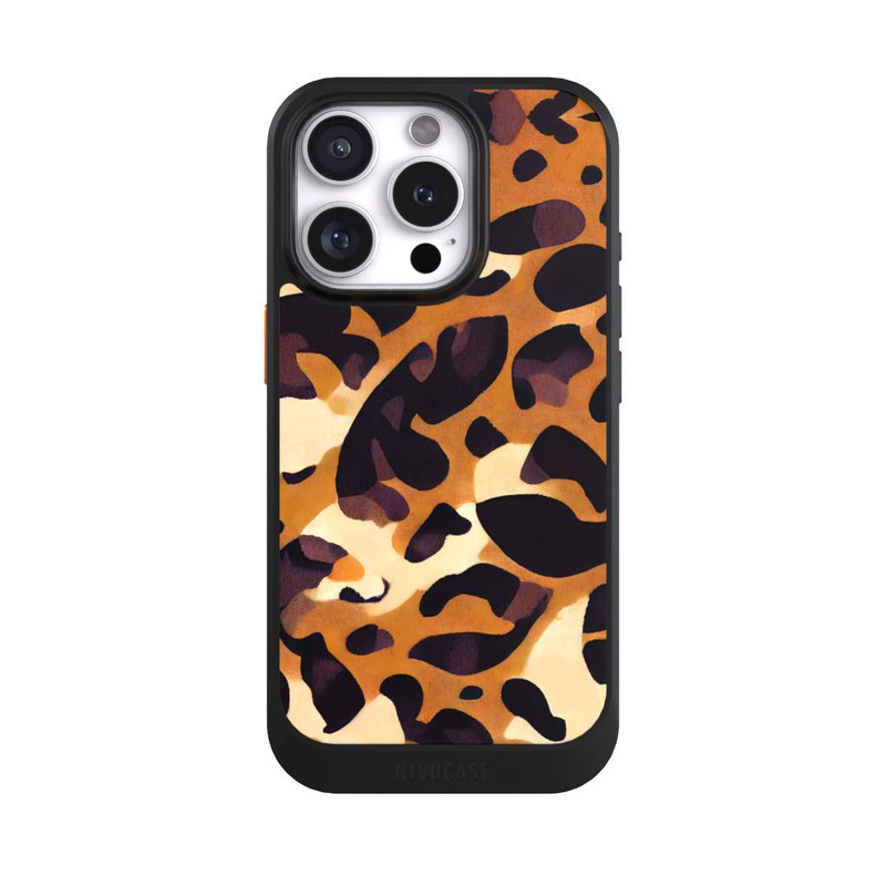 iPhone 16 Pro NIVOcore motif lion marron clair