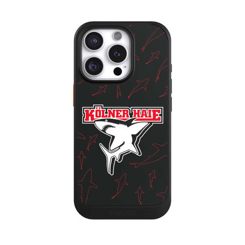 Apple iPhone 16 Pro NIVOcore Haie Muster Rot