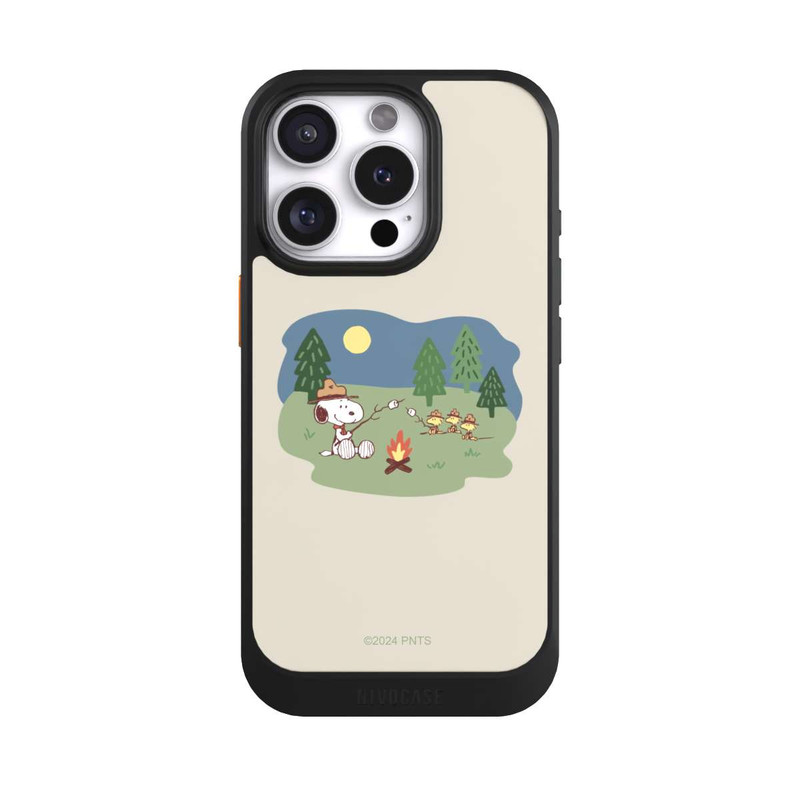 iPhone 16 Pro NIVOcore Snoopy Lagerfeuer