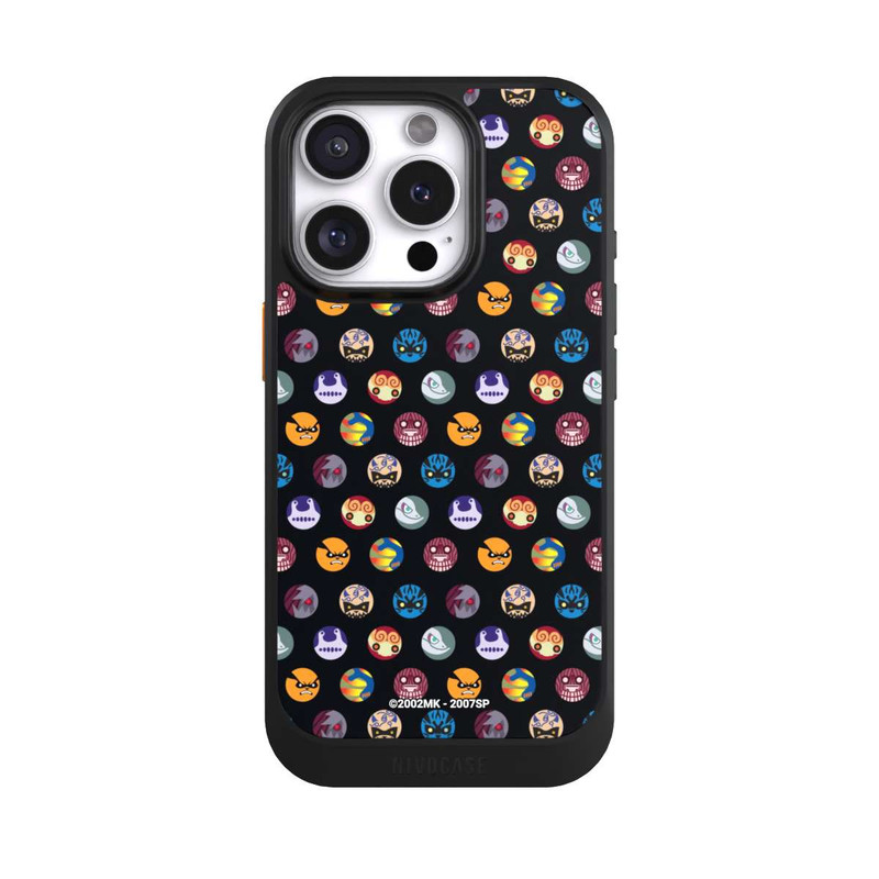 iPhone 16 Pro NIVOcore Bijuu Muster Schwarz