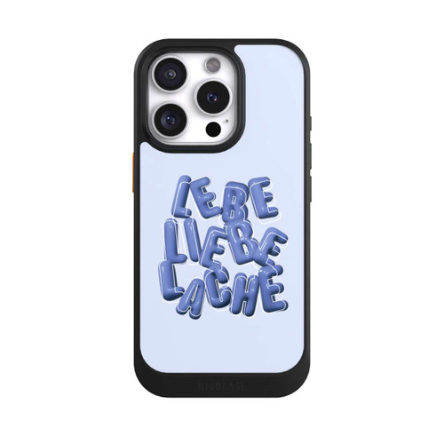 Apple iPhone 16 Pro NIVOcore Lebe Liebe Lache Blue