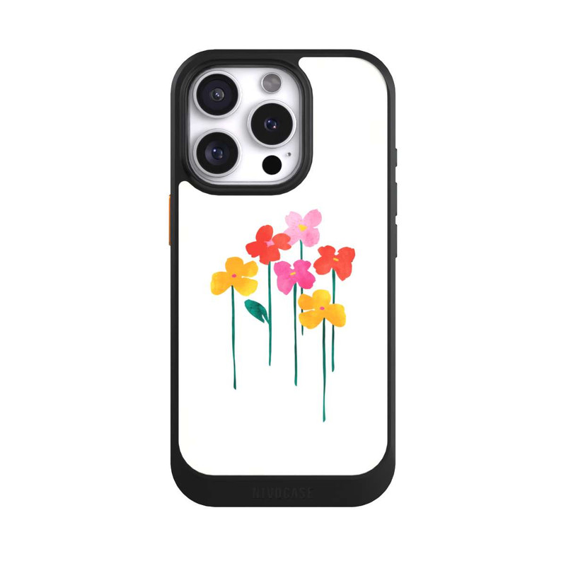 iPhone 16 Pro NIVOcore Kleine glückliche Blumen