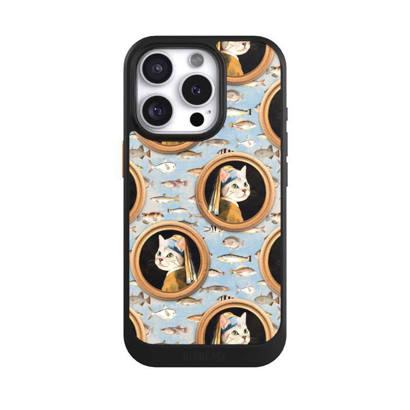 iPhone 16 Pro NIVOcore Katzen Muster
