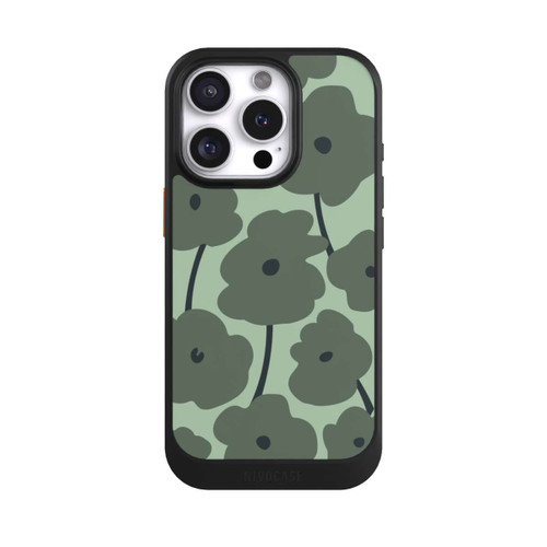 Apple iPhone 16 Pro NIVOcore Fleurs Minimalistes Vertes