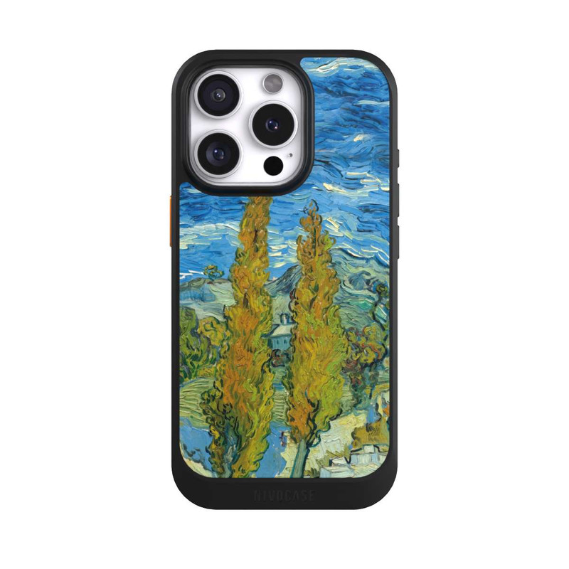 iPhone 16 Pro NIVOcore Two Poplars in the Alpilles near Saint-Rémy by Van Gogh
