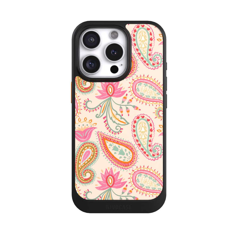 iPhone 16 Pro NIVOcore Colorful Paisley Charm