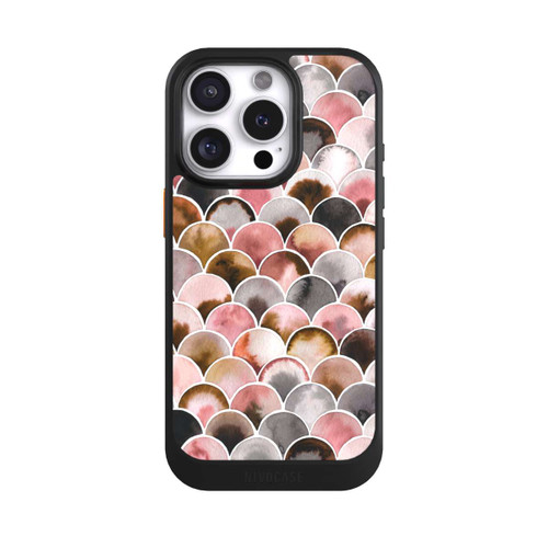 Apple iPhone 16 Pro NIVOcore Japandi Scales Pink Brown