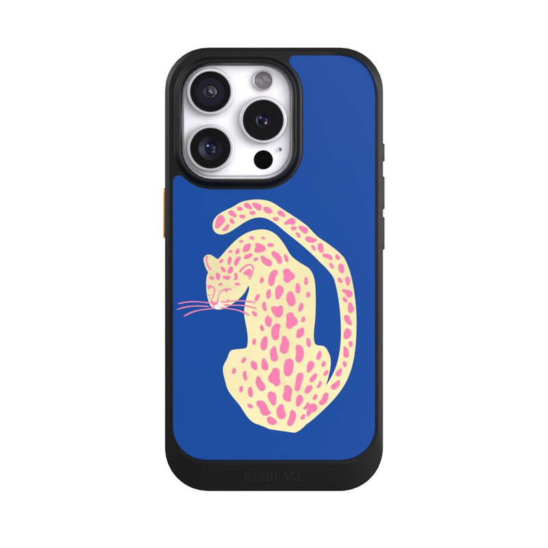 iPhone 16 Pro NIVOcore Blue Pink Cat