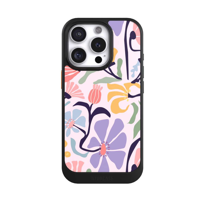 iPhone 16 Pro NIVOcore Flower Market Ibiza Pink
