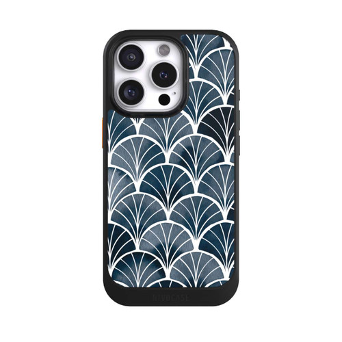 Apple iPhone 16 Pro NIVOcore Botanische Brise Art Deco Grau