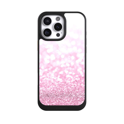 Apple iPhone 16 Pro Max NIVOcore Pluie de paillettes roses look