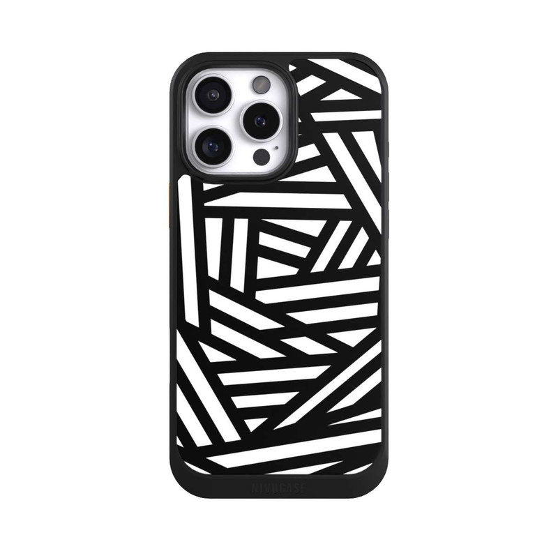 iPhone 16 Pro Max NIVOcore Einfach schwarz und weiß1