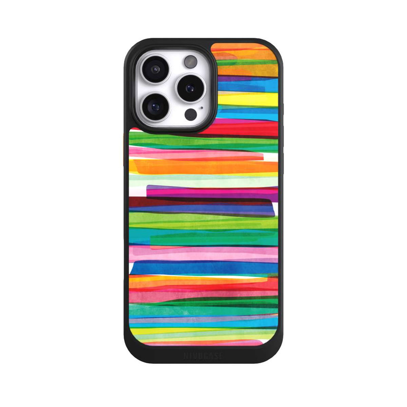 iPhone 16 Pro Max NIVOcore Bunte Streifen1